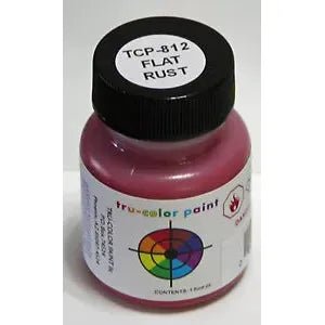 Tru - Color RUST FLAT BRUSH 1OZ - Tru - Color - ModelCars.com