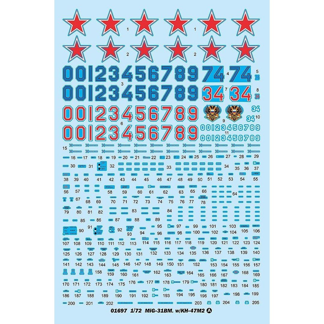 Trumpeter 1/72 MiG - 31BM. w/KH - 47M2 01697 - Heartland - ModelCars.com