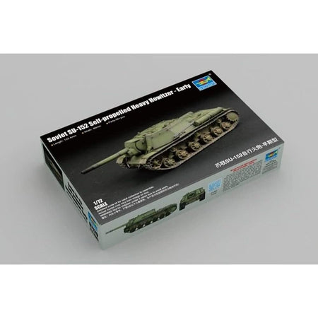 Trumpeter 1/72 Soviet SU-152 Self-propelled Heavy Howitzer - Early 07129-Trumpeter-ModelCars.com