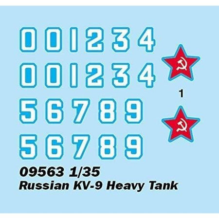 Trumpeter Russian KV-9 Heavy Tank-Trumpeter-ModelCars.com