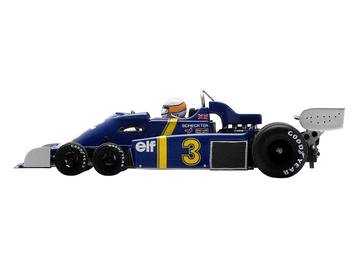 Tyrrell P34 3 Jody Scheckter Formula One F1 "Belgian GP" (1976) with Driver 1/43 Model Car by Spark-Spark-ModelCars.com