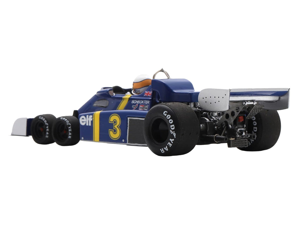 Tyrrell P34 3 Jody Scheckter Formula One F1 "Belgian GP" (1976) with Driver 1/43 Model Car by Spark-Spark-ModelCars.com