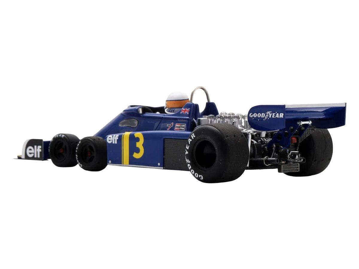 Tyrrell P34 3 Jody Scheckter Formula One F1 "Dutch GP" (1976) with Driver 1/43 Model Car by Spark-Spark-ModelCars.com