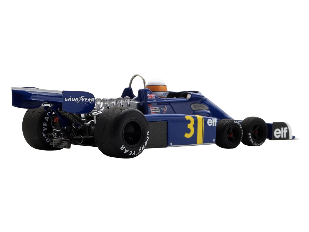 Tyrrell P34 3 Jody Scheckter Formula One F1 "Dutch GP" (1976) with Driver 1/43 Model Car by Spark-Spark-ModelCars.com