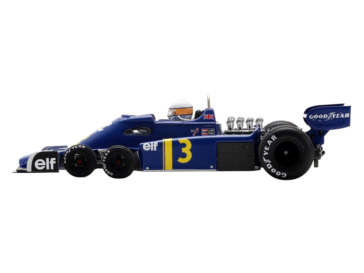 Tyrrell P34 3 Jody Scheckter Formula One F1 "Dutch GP" (1976) with Driver 1/43 Model Car by Spark-Spark-ModelCars.com