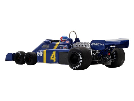 Tyrrell P34 4 Patrick Depailler 2nd Place Formula One F1 "Swedish GP" (1976) with Driver 1/43 Model Car by Spark-Spark-ModelCars.com