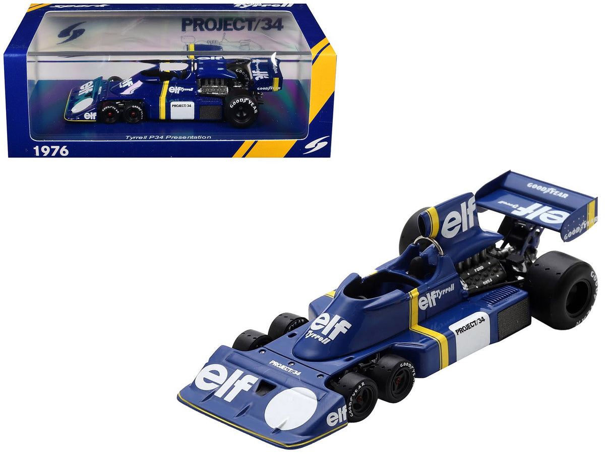 Tyrrell P34 "Presentation" Formula One F1 "World Championship" (1976) 1/43 Model Car by Spark-Spark-ModelCars.com