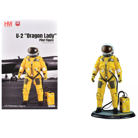 U - 2 "Dragon Lady" Pilot Polyresin Statue "Statue Series" 1/8 Scale Model by Hobby Master - Hobby Master - ModelCars.com