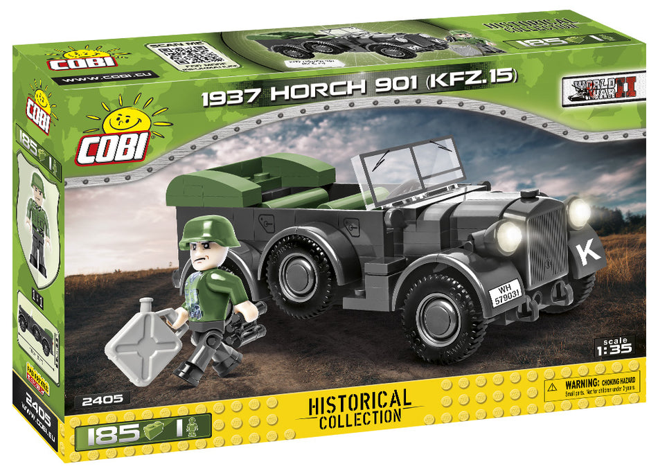 Cobi 185 pcs HC WWII 1937 Horch 901 (KFZ.15)