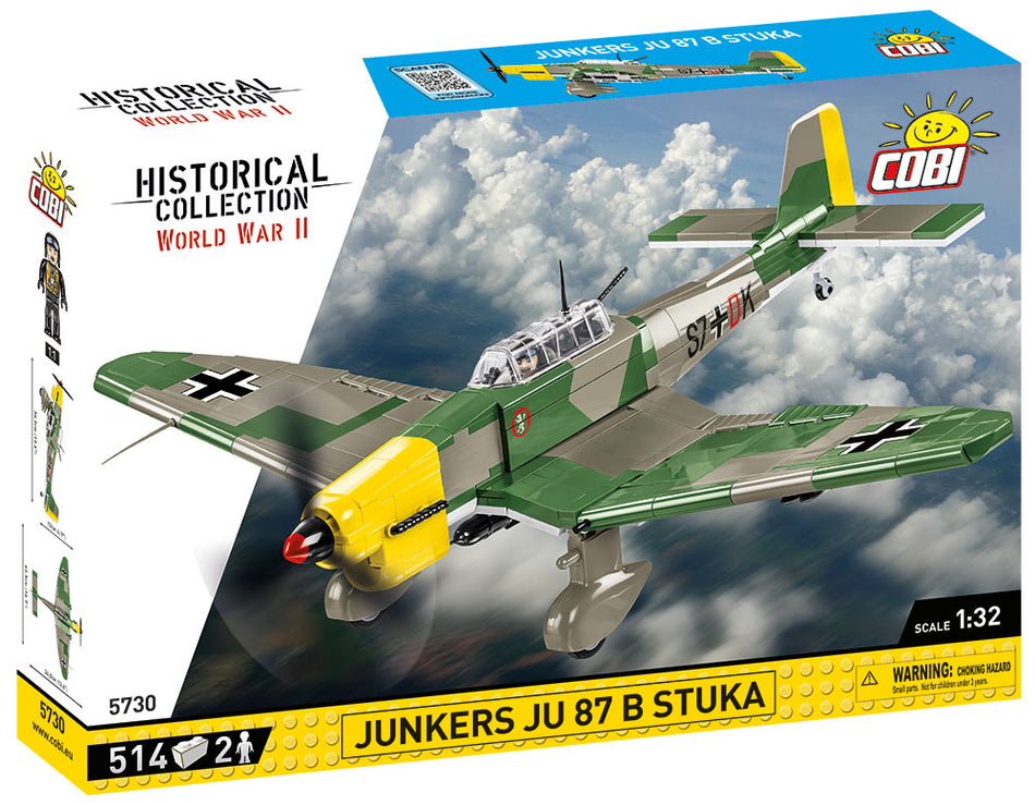 Cobi 514pcs HC WWII Junkers JU 87B "STUKA"