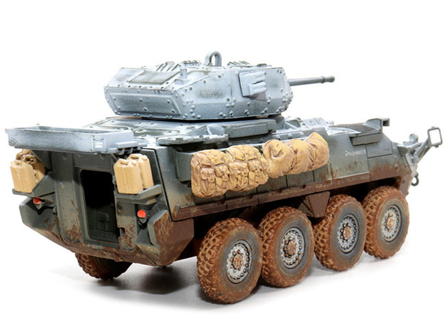 United States M1296 Stryker ICV (Infantry Carrier Vehicle) Dragoon Olive Drab (Snowy Version) "2nd Cav. Germany" (2020) "NEO Dragon Armor" Series 1/72 Plastic Model by Dragon Models-Dragon Models-ModelCars.com