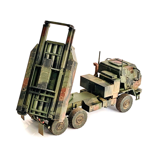 United States M142 High Mobility Artillery Rocket System (HIMARS) Green Camouflage "NEO Dragon Armor" Series 1/72 Plastic Model by Dragon Models - Dragon Models - ModelCars.com