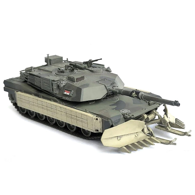 United States M1A1 AIM (Abrams Integrated Management) Tank with Mine Plow (Plowing Mode) 68 "United States Army" Olive Drab "NEO Dragon Armor" Series 1/72 Plastic Model by Dragon Models - Dragon Models - ModelCars.com