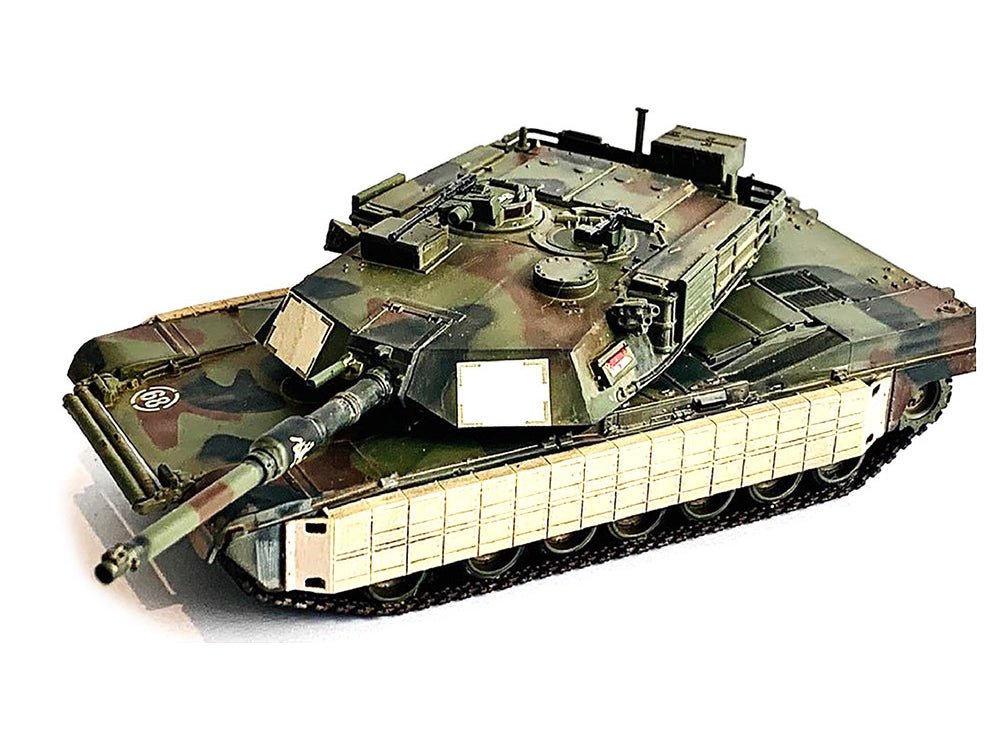 United States M1A1 AIM TUSK Tank "1-4 Cav 'Quarterhorse' 1st Infantry Division Iraq" (2004) "NEO Dragon Armor" Series 1/72 Plastic Model by Dragon Models-Dragon Models-ModelCars.com
