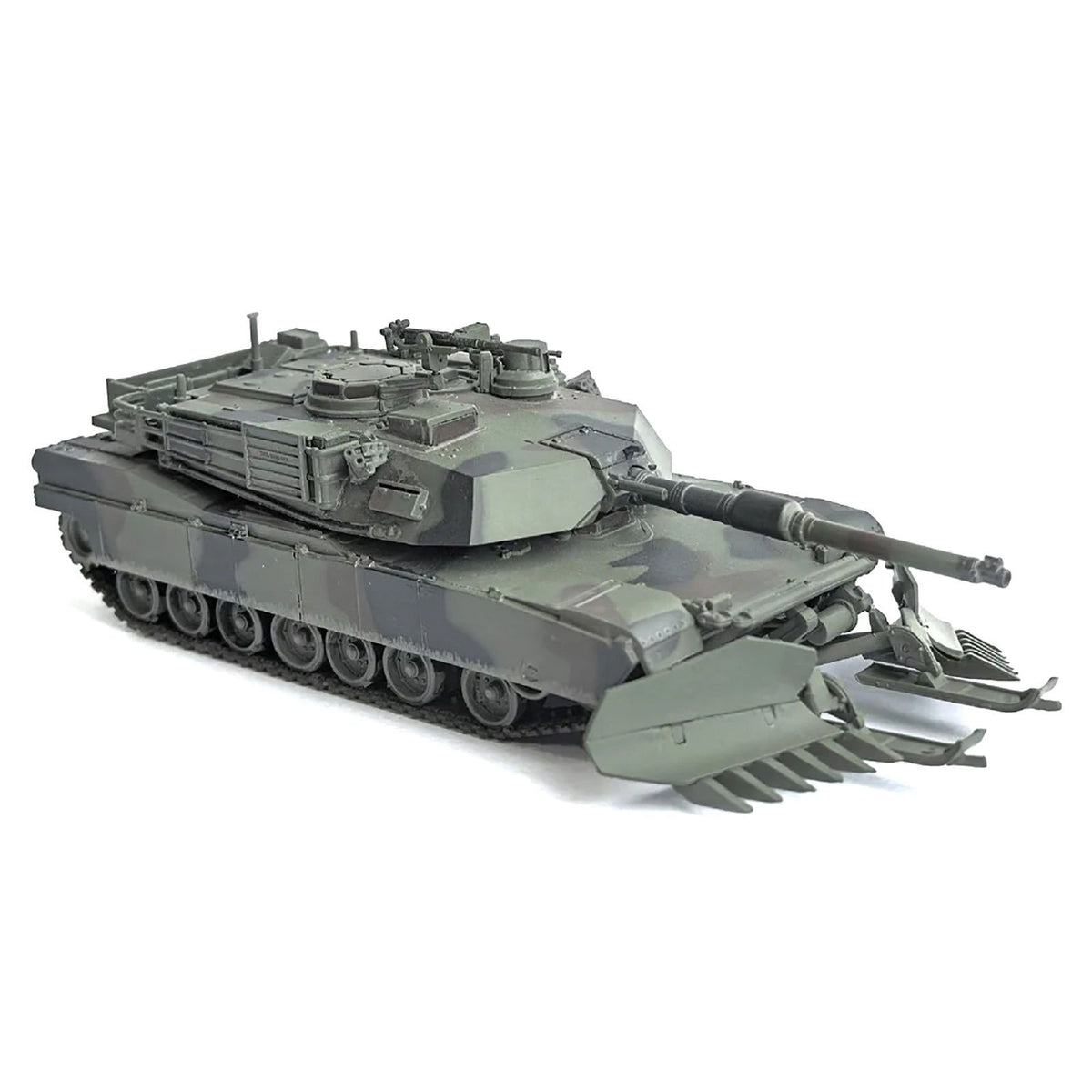 United States M1A2 SEP (System Enhancement Package) Tank with Mine Plow (Plowing Mode) "United States Army 1st Battalion 16th Cav. Reg. Fort Knox" (2002)" Green Camouflage "NEO Dragon Armor" Series 1/72 Plastic Model by Dragon Models-Dragon Models-ModelCars.com