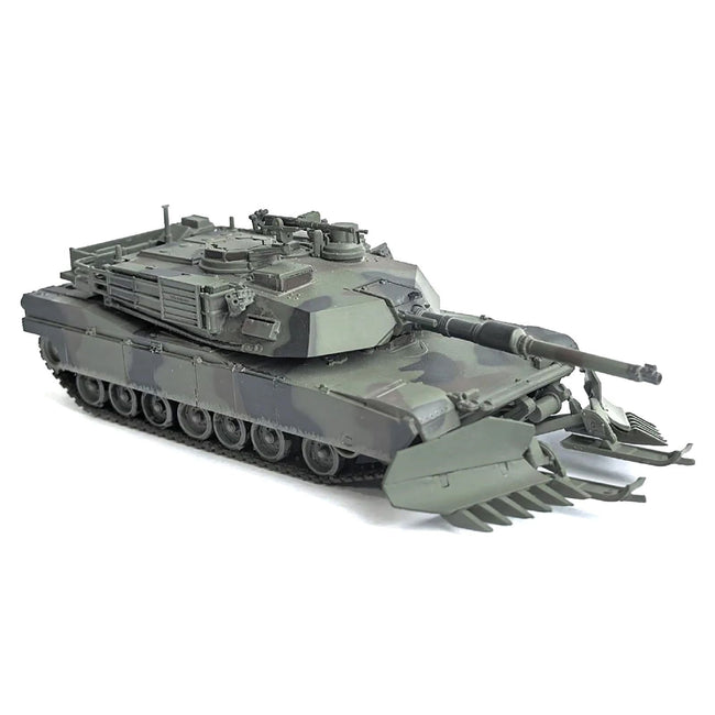 United States M1A2 SEP (System Enhancement Package) Tank with Mine Plow (Plowing Mode) "United States Army 1st Battalion 16th Cav. Reg. Fort Knox" (2002)" Green Camouflage "NEO Dragon Armor" Series 1/72 Plastic Model by Dragon Models-Dragon Models-ModelCars.com