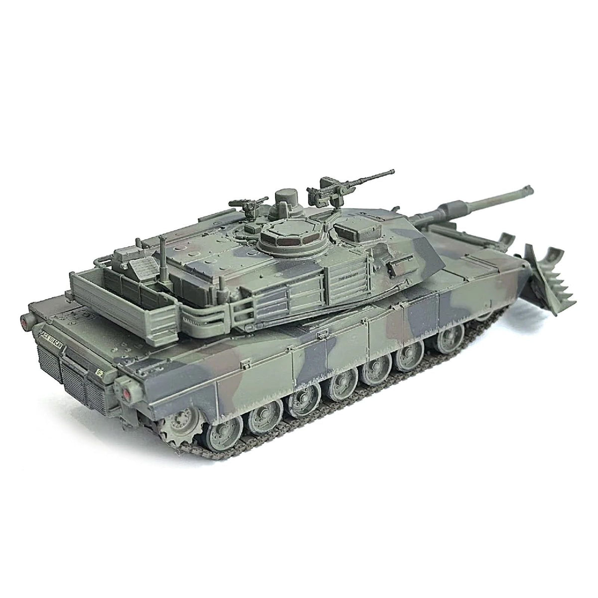 United States M1A2 SEP (System Enhancement Package) Tank with Mine Plow (Plowing Mode) "United States Army 1st Battalion 16th Cav. Reg. Fort Knox" (2002)" Green Camouflage "NEO Dragon Armor" Series 1/72 Plastic Model by Dragon Models-Dragon Models-ModelCars.com