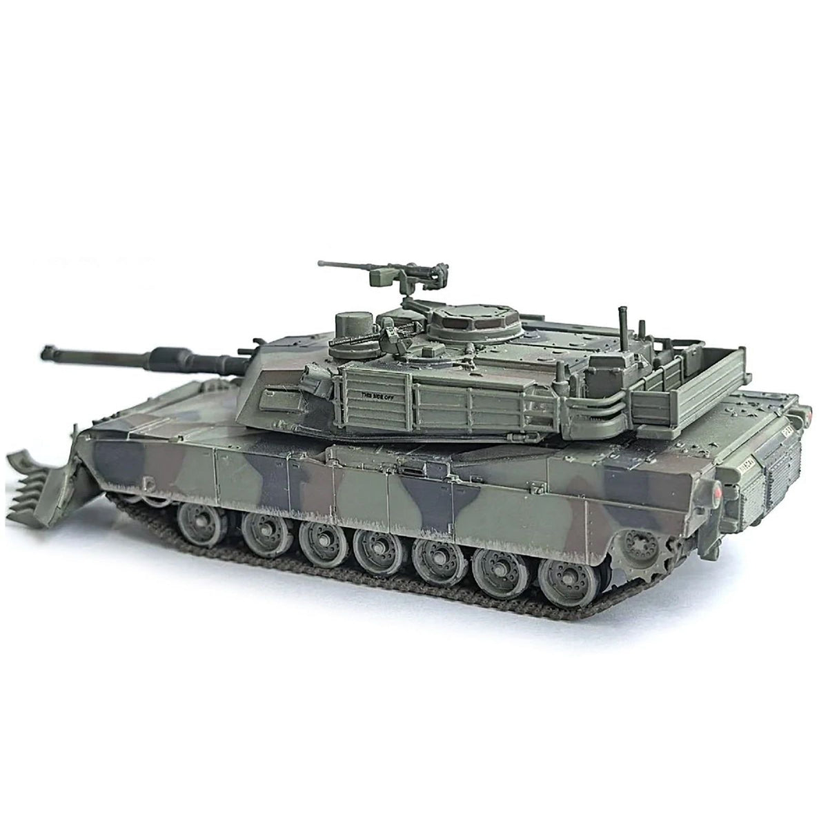 United States M1A2 SEP (System Enhancement Package) Tank with Mine Plow (Plowing Mode) "United States Army 1st Battalion 16th Cav. Reg. Fort Knox" (2002)" Green Camouflage "NEO Dragon Armor" Series 1/72 Plastic Model by Dragon Models-Dragon Models-ModelCars.com