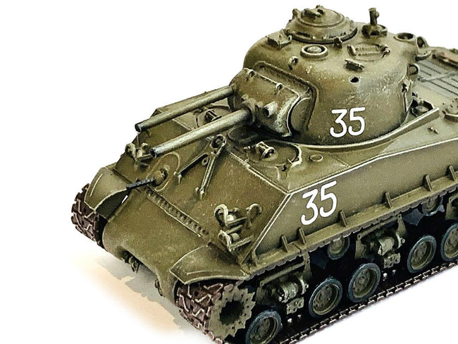 United States M4A3 HVSS POA-CWS-H5 Flamethrower Tank Olive Drab 35 "Hawaii" (1951) "NEO Dragon Armor" Series 1/72 Plastic Model by Dragon Models-Dragon Models-ModelCars.com