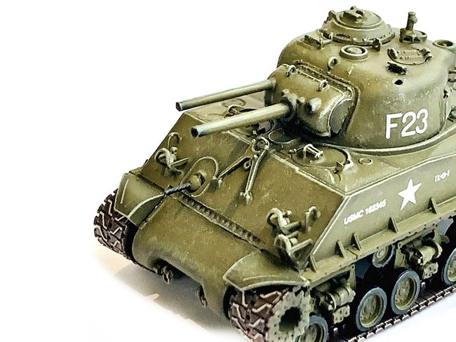 United States M4A3 HVSS POA-CWS-H5 Flamethrower Tank Olive Drab F-23 "US Marine Corps Korea" (1951) "NEO Dragon Armor" Series 1/72 Plastic Model by Dragon Models-Dragon Models-ModelCars.com