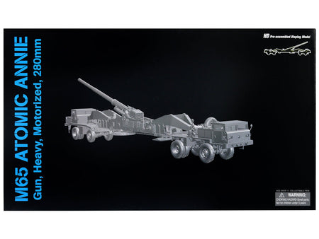 United States M65 Atomic Cannon "Atomic Annie" Artillery Olive Drab "Firing Mode" US Army "NEO Dragon Armor" Series 1/72 Plastic Model by Dragon Models-Dragon Models-ModelCars.com