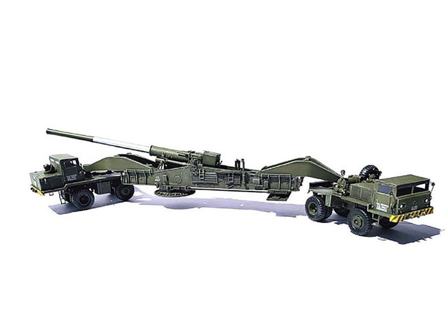 United States M65 Atomic Cannon "Atomic Annie" Artillery Olive Drab "Traveling Mode" US Army "NEO Dragon Armor" Series 1/72 Plastic Model by Dragon Models-Dragon Models-ModelCars.com