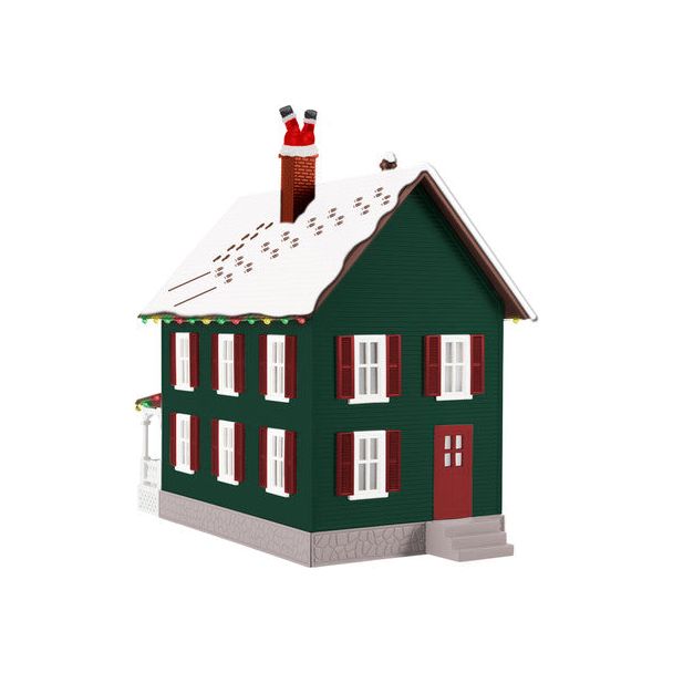 UP ON THE ROOF XMAS HOUSE - Lionel - ModelCars.com