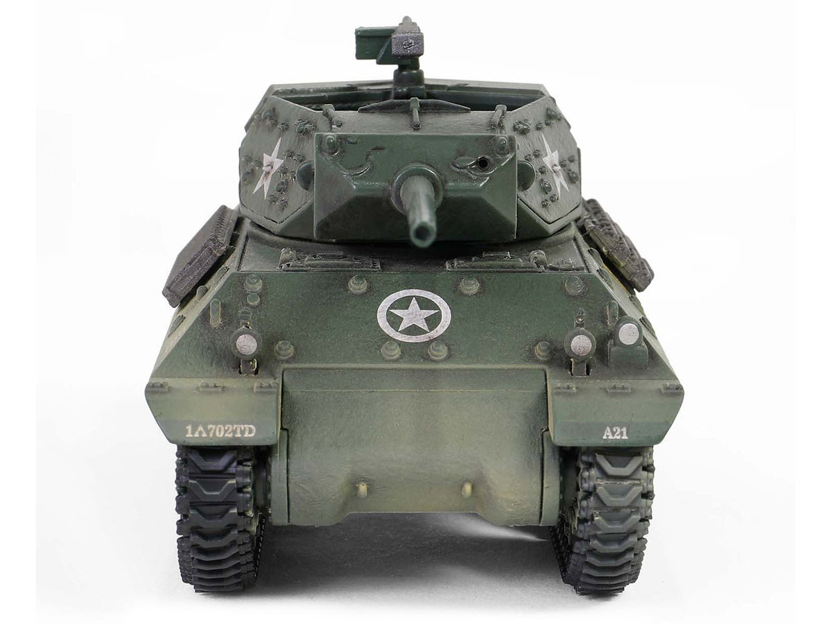 U.S. Army M10 GMC Tank "702nd Tank Destroyer Battalion Normandy France" (1944) United States Army "Mini AFV" Series 1/64 Diecast Model by Forces of Valor-Forces Of Valor-ModelCars.com