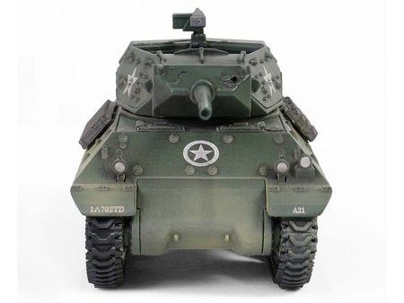 U.S. Army M10 GMC Tank "702nd Tank Destroyer Battalion Normandy France" (1944) United States Army "Mini AFV" Series 1/64 Diecast Model by Forces of Valor-Forces Of Valor-ModelCars.com