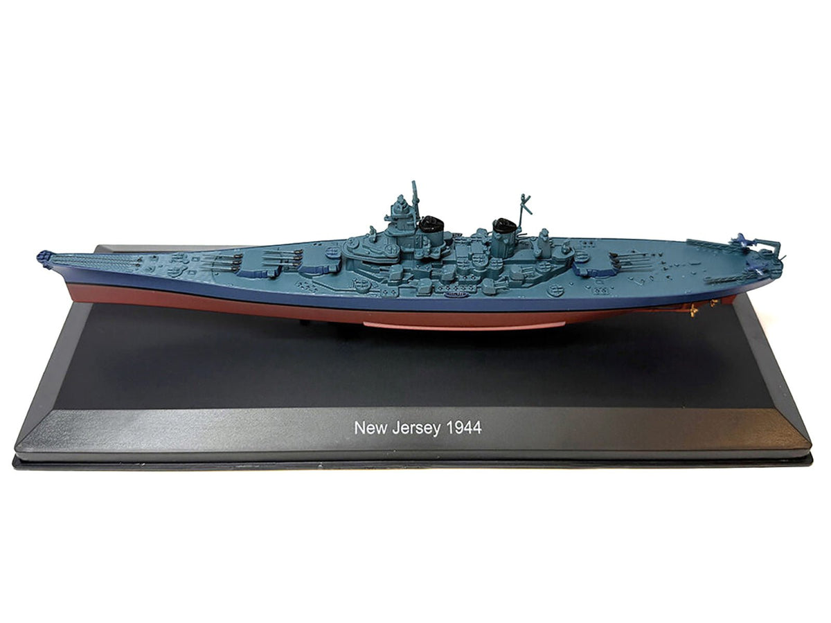 USS New Jersey (BB-62) Battleship (1944) 1/1100 Diecast Model by Diecast of Defense-Diecast of Defence Collectibles-ModelCars.com
