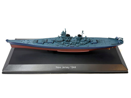 USS New Jersey (BB-62) Battleship (1944) 1/1100 Diecast Model by Diecast of Defense-Diecast of Defence Collectibles-ModelCars.com