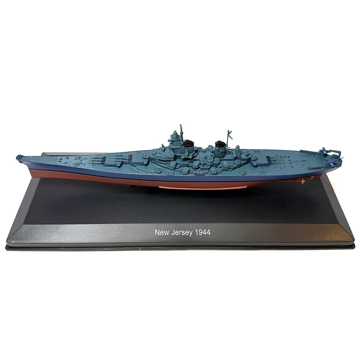 USS New Jersey (BB-62) Battleship (1944) 1/1100 Diecast Model by Diecast of Defense-Diecast of Defence Collectibles-ModelCars.com