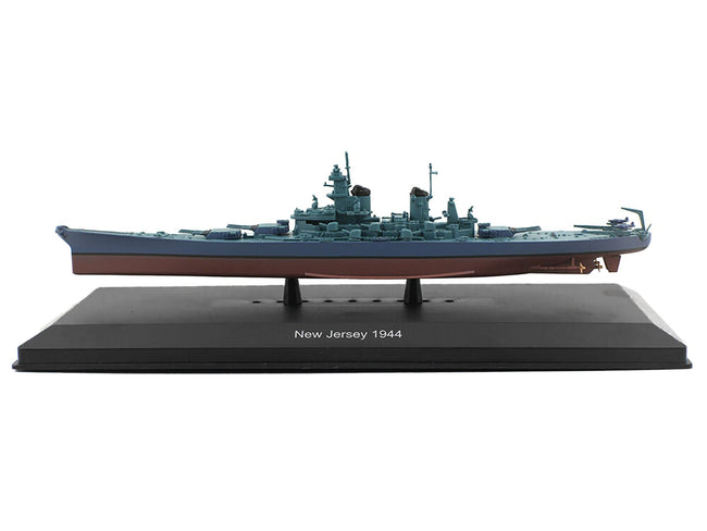 USS New Jersey (BB-62) Battleship (1944) 1/1100 Diecast Model by Diecast of Defense-Diecast of Defence Collectibles-ModelCars.com