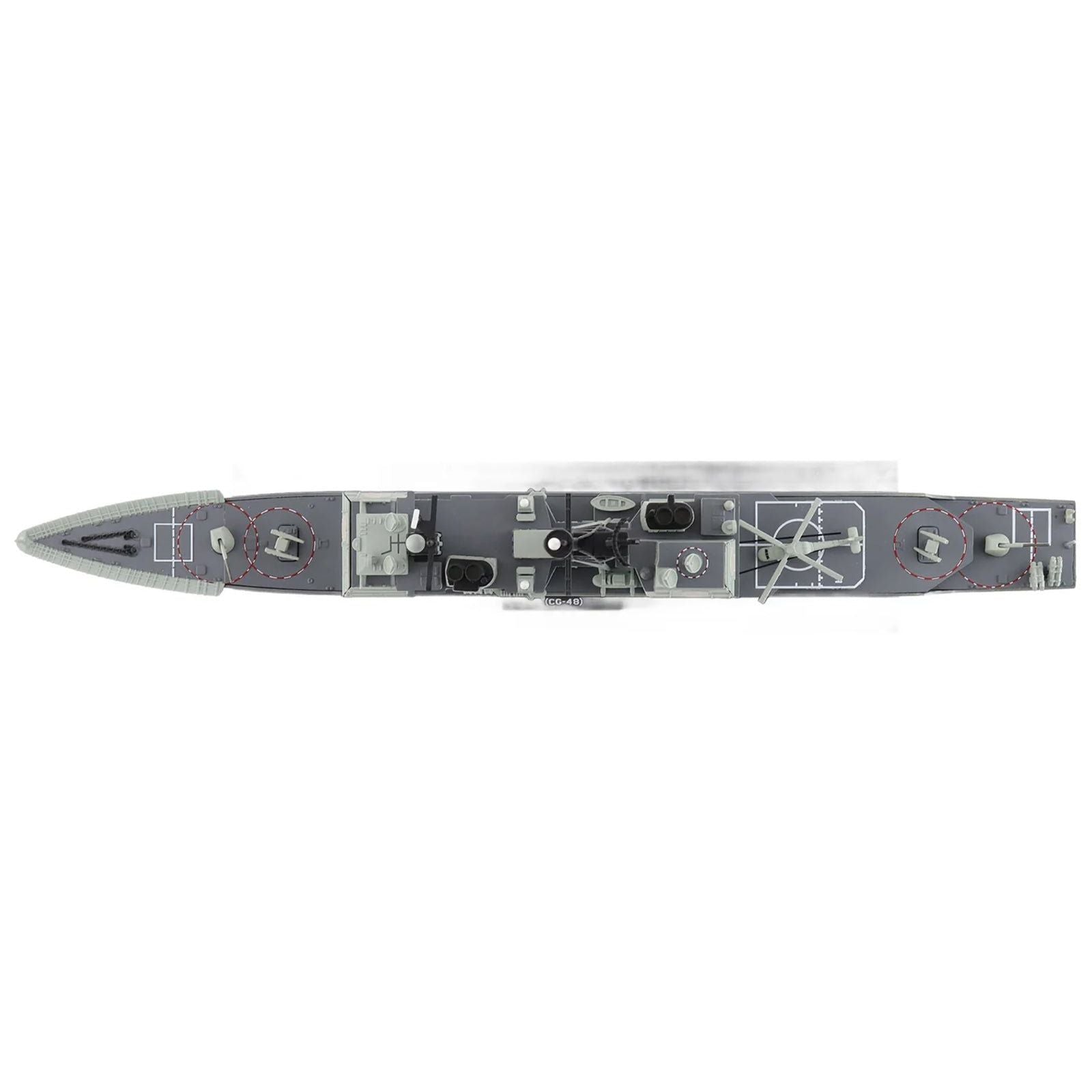 USS Yorktown (CG - 48) Ticonderoga Class Guided Missile Cruiser "US Navy" 1/700 Diecast Model by Hobby Master - Hobby Master - ModelCars.com