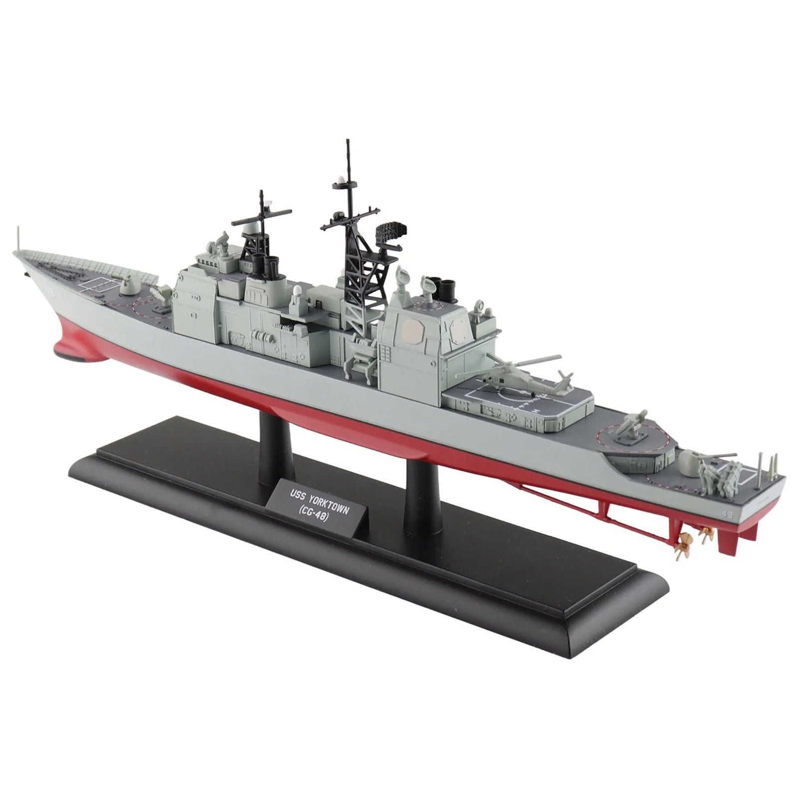 USS Yorktown (CG - 48) Ticonderoga Class Guided Missile Cruiser "US Navy" 1/700 Diecast Model by Hobby Master - Hobby Master - ModelCars.com