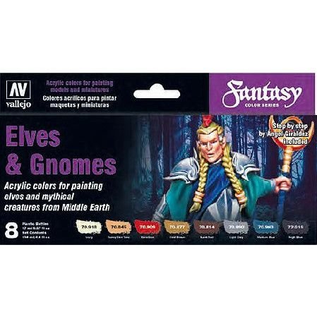 Vallejo ELVES&GNOME ACRYLIC SET(8-Vallejo-ModelCars.com