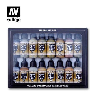 Vallejo GER WWII EUP&AFR SET (16)-Vallejo-ModelCars.com
