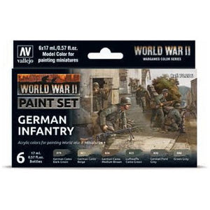 Vallejo GERMAN INFANTRY SET (6)