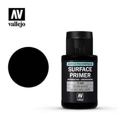 Vallejo GLOSS BLACK PRIMER-Vallejo-ModelCars.com