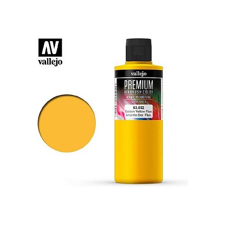 Vallejo GONDEL YELLOW FLUO 200ML-Vallejo-ModelCars.com