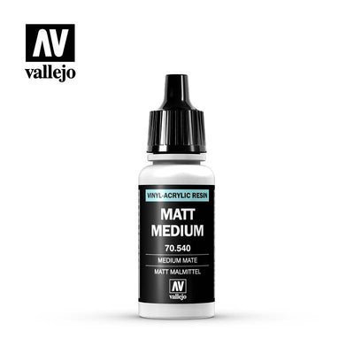 Vallejo MATTE MEDIUM 17ML-Vallejo-ModelCars.com