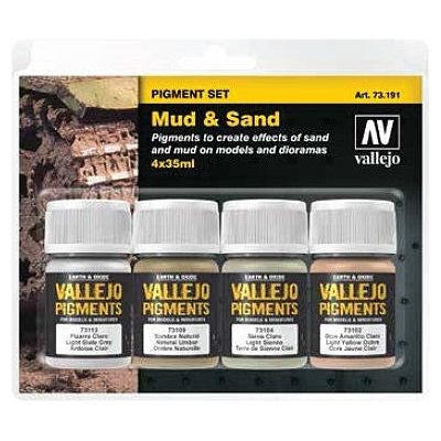 Vallejo MUD & SAND SET-Vallejo-ModelCars.com