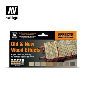 Vallejo OLD/NEW WOOD EFFECTS (8)