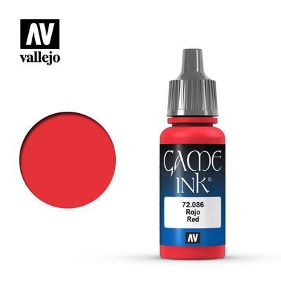 Vallejo RED INK GAME-Vallejo-ModelCars.com