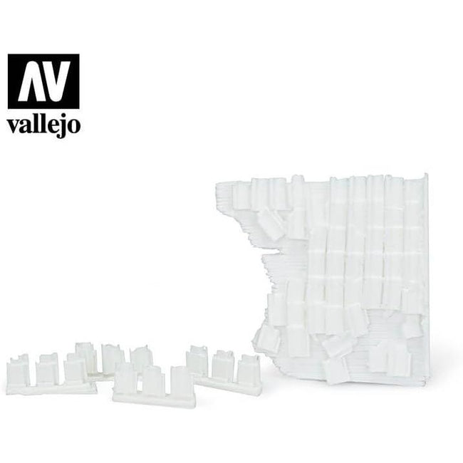 Vallejo Scenics - Damaged Roof Section and Tiles - Vallejo - ModelCars.com