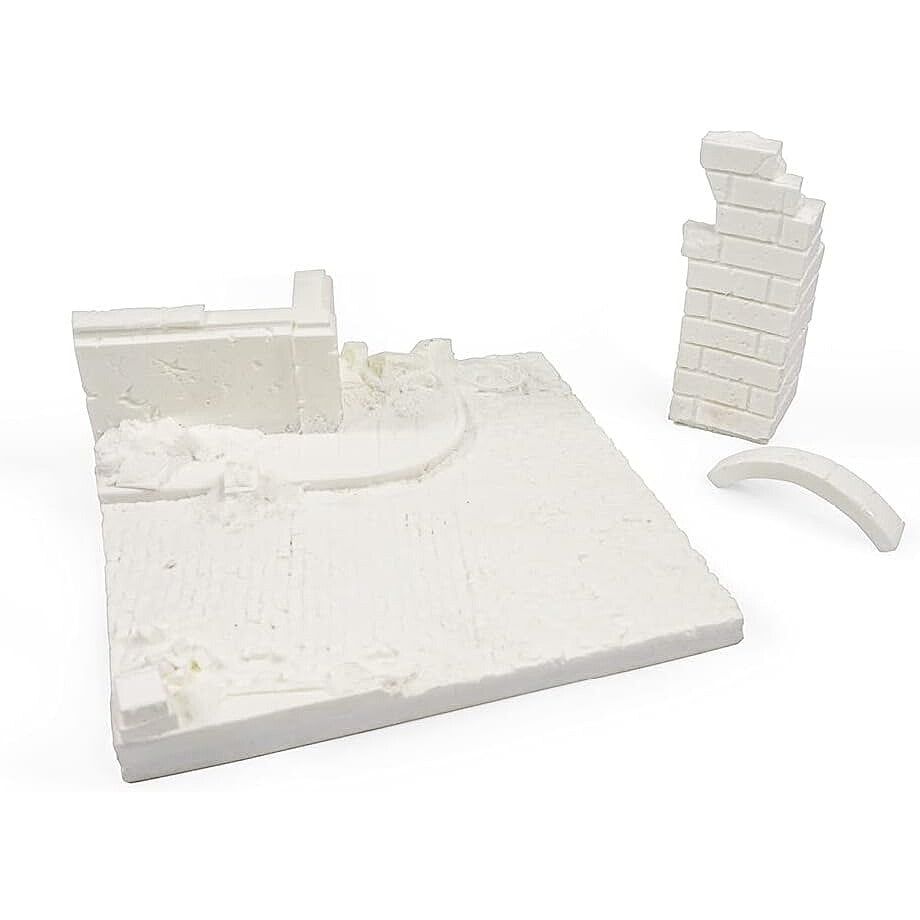 Vallejo Scenics - German Ruined Building Scale 1/35 - Vallejo - ModelCars.com