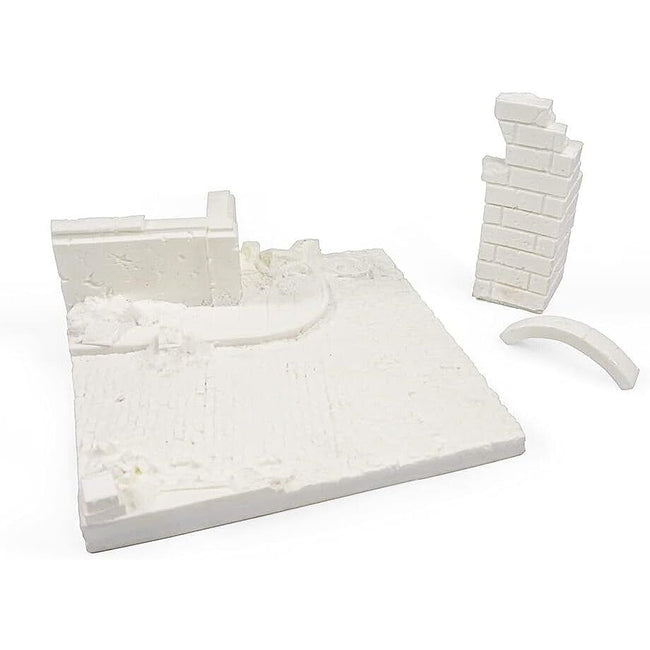 Vallejo Scenics - German Ruined Building Scale 1/35 - Vallejo - ModelCars.com