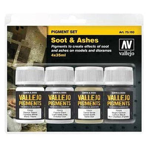 Vallejo SOOT & ASHES SET