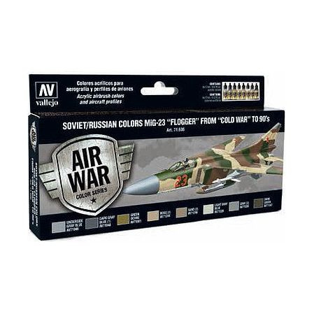 Vallejo SOV/RU MIG23 "FLOGGER" 8-Vallejo-ModelCars.com