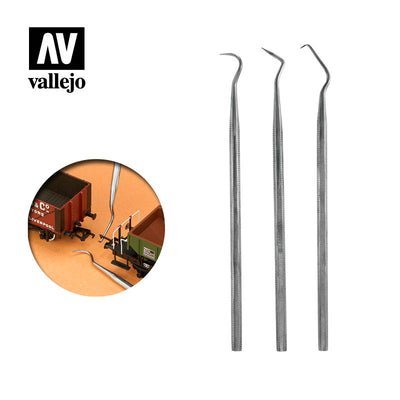 Vallejo S/S PROBES SET OF 3-Vallejo-ModelCars.com